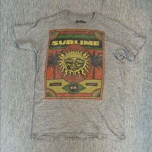 Sublime Graphic T-Shirt in Gray